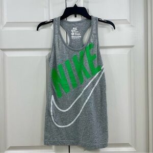 Nike Women’s Racerback Tank Top Gray Size S